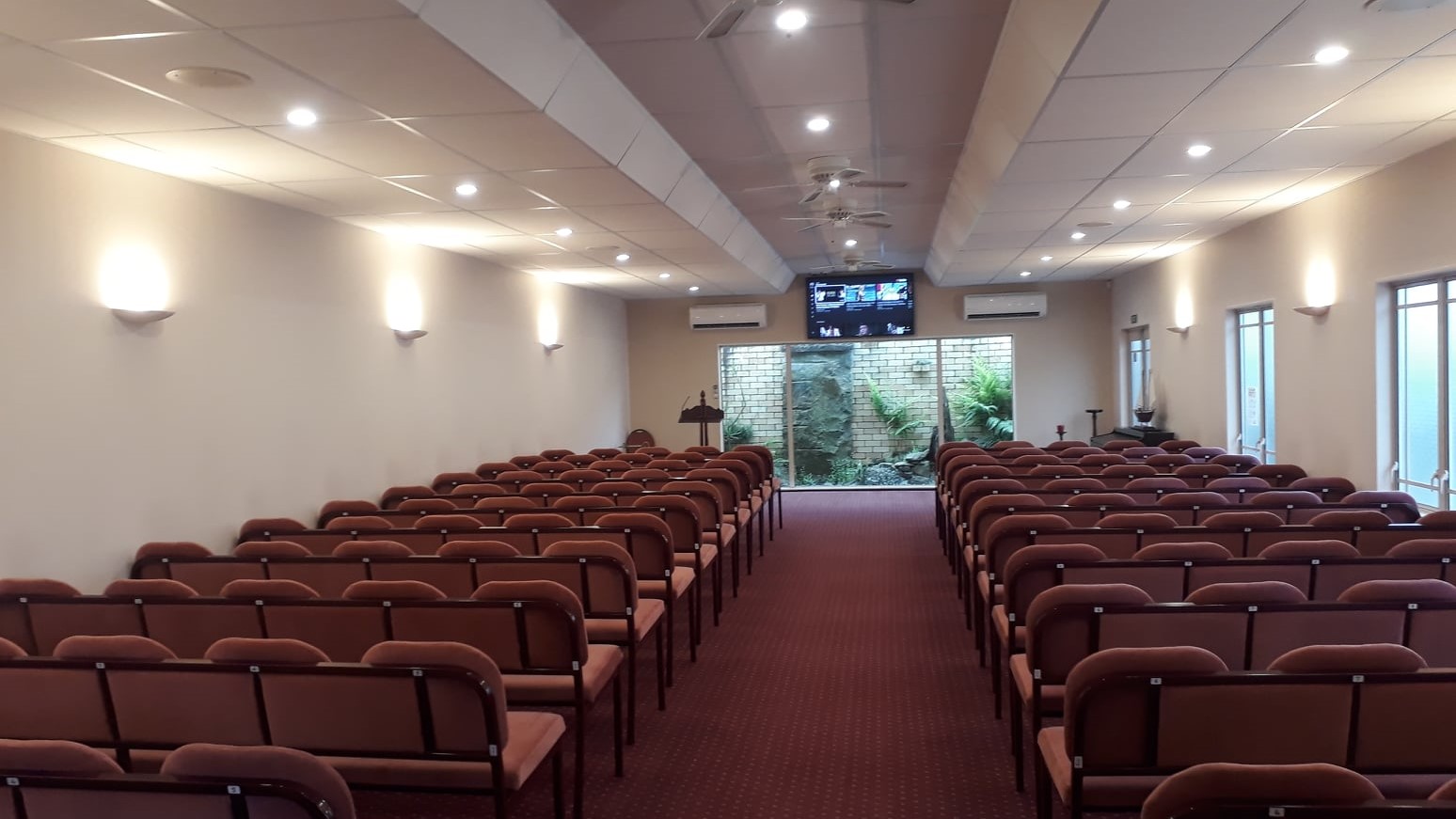 Inside the Chapel of Memories